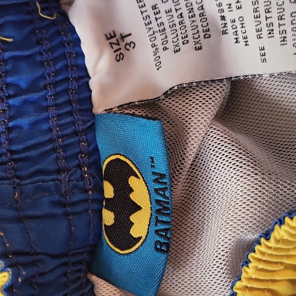 Batman mesh lined swim trunks - Picture 3 of 4